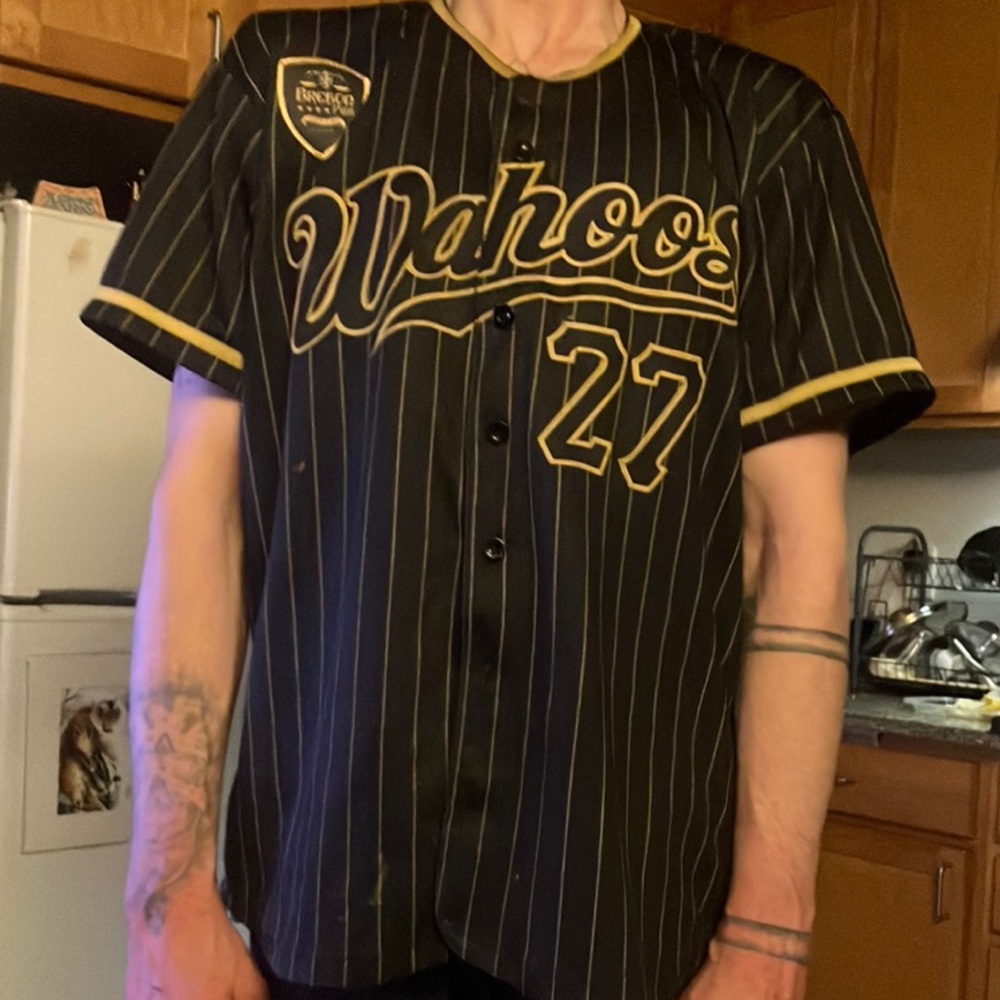 Dickies Black and Gold Jersey Shirt